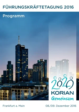 Korian Programmheft