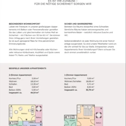 Korian Broschüre - Auszug "Perfekt zugeschnitten" Korian - Auszug aus der Imagbroschüre