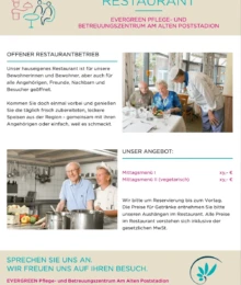 Korian Infoflyer "Segementation" Korian Infoflyer "Segementation"