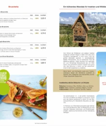 LaSelva Sortimentskatalog: Produktseite/Infoseite LaSelva Sortimentskatalog - Beispielseite