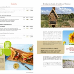 LaSelva Sortimentskatalog: Produktseite/Infoseite LaSelva Sortimentskatalog - Beispielseite